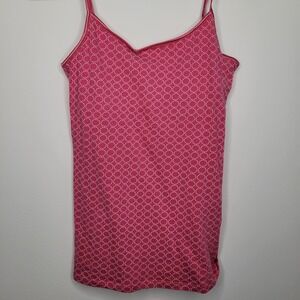 Aeropostale Babydoll Brami Tank Top Womens Sm Pink Stretch Y2K Spaghetti Strap